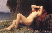Lefebvre, Jules Joseph Mary Magdalen in the Grotto oil painting artist
